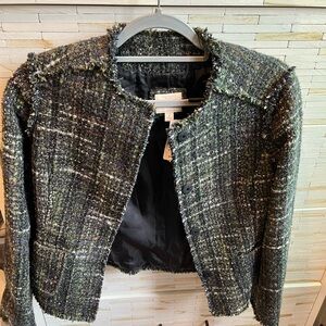 Stylish Tweed Jacket and Skirt set